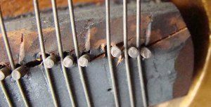 The interior of a piano can degrade over time